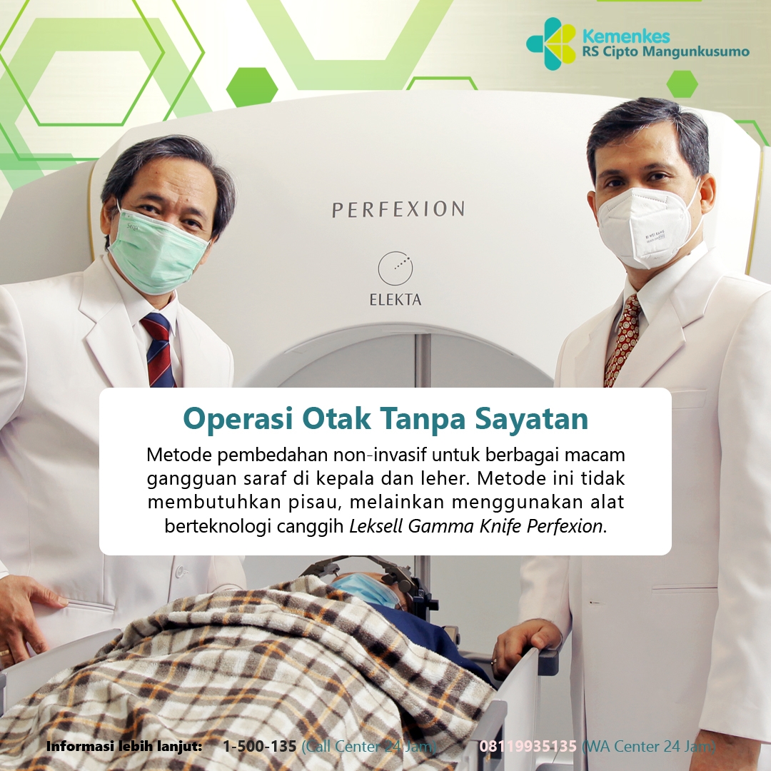 Operasi Otak tanpa Sayatan (Gamma Knife)